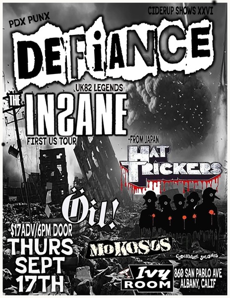 DEFIANCE + THE INSANE Logo