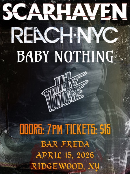 Scarhaven with Reach NYC and Baby Nothing Logo