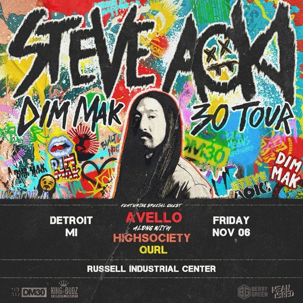 Steve Aoki: Dim Mak 30 Tour Logo