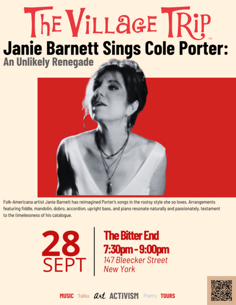 Janie Barnett Sings the Songs of Cole Porter: An Unlikely Renegade Logo
