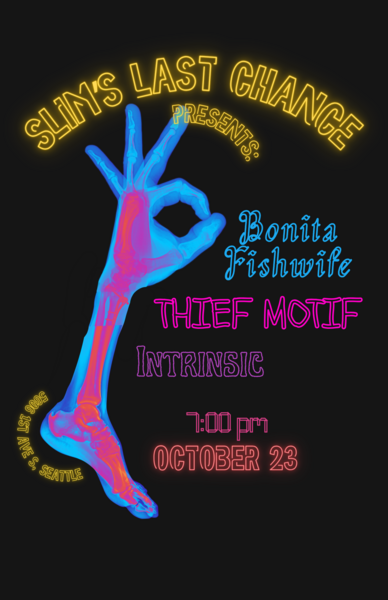Bonita Fishwife // Thief Motif // Intrinsic Logo
