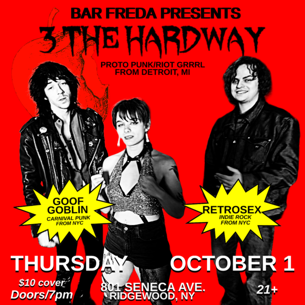 3 THE HARDWAY NYC DEBUT Logo