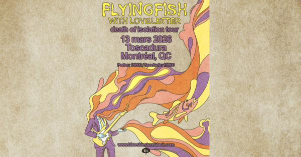 BLUE SKIES TURN BLACK PRÉSENTE: flyingfish Logo
