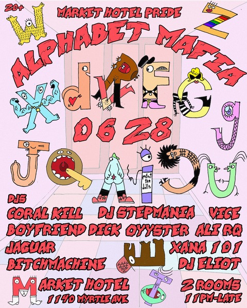 MARKET PRIDE: ALPHABET MAFIA Logo