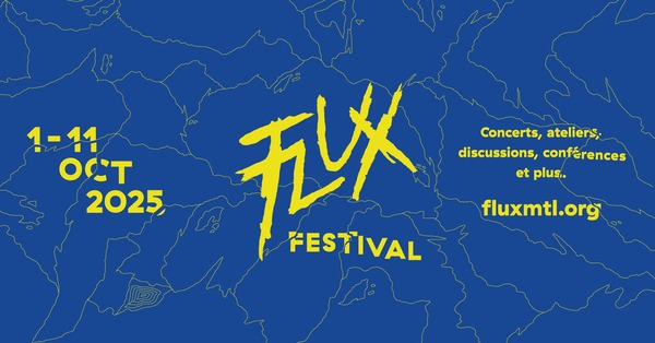 Le Festival Flux présente Liew Niyomkarn / Anne-F Jacques + Asha Tamirisa + Kristina Warren Logo