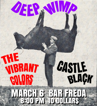 Castle Black/Deep Wimp/The Vibrant Colors Logo