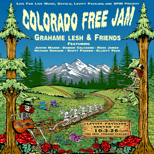 Colorado Free Jam ft. Grahame Lesh & Friends Logo