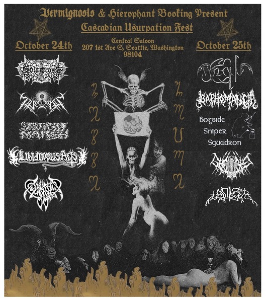  Cascadian Usurpation Fest // 2 DAY PASS! Logo