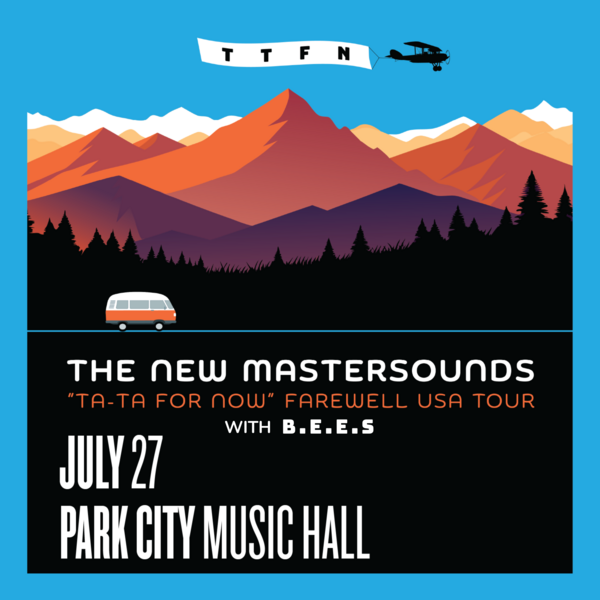 The New Mastersounds: "Ta-Ta For Now" Farewell USA Tour Logo