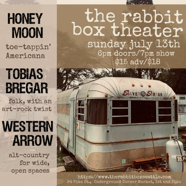 Western Arrow with Honey Moon & Tobias Bregar Logo