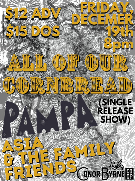All of Our Cornbread + Pampa + Asia & the Family Friends Logo