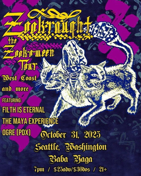BABA YAGA HALLOWEEN with Zookraught x Filth Is Eternal Logo