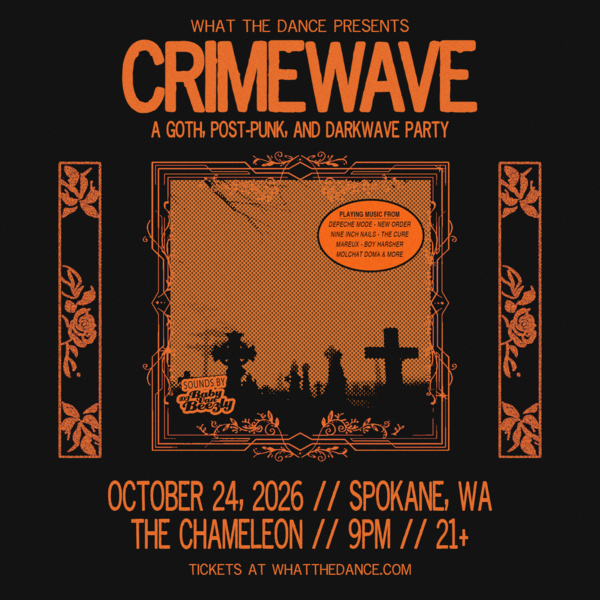 CRIMEWAVE: A GOTH, POST-PUNK & DARKWAVE PARTY Logo