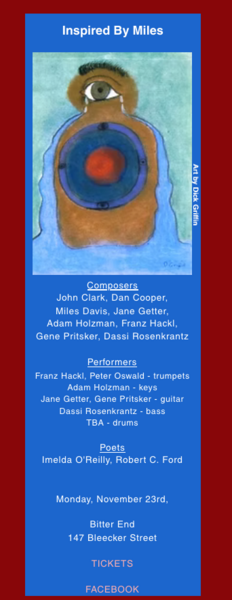 The CompCord Ensemble  'Inspired By Miles' Logo