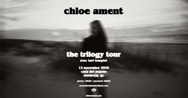 Blue Skies Turn Black présente CHLOE AMENT + TORI TEMPLET  Logo