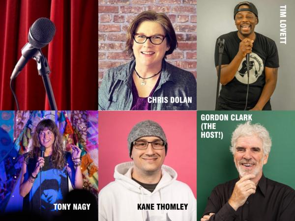 Vermont Comedy All-Stars Live Stand-up Comedy Showcase! Logo
