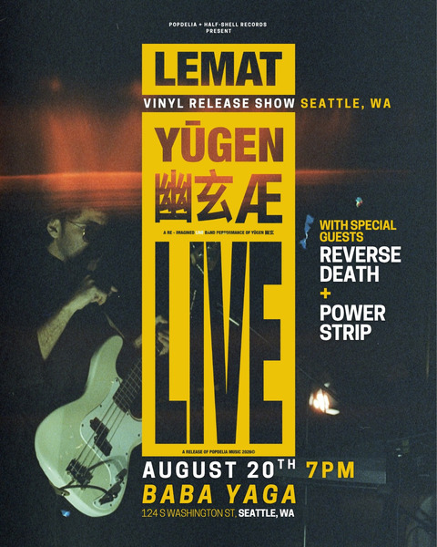 Lemat Vinyl Release Show Logo