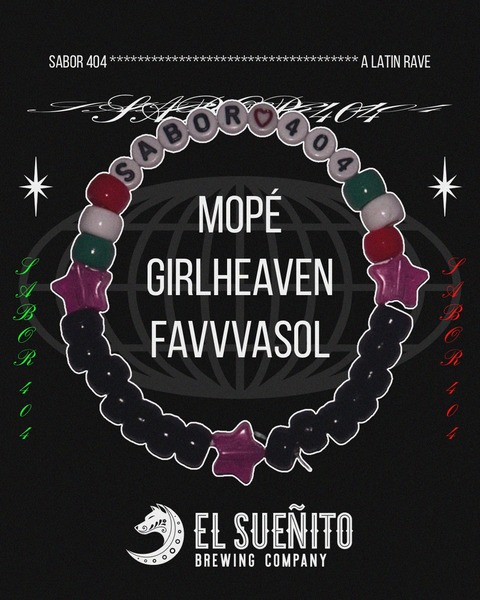 SABOR 404- A LATIN RAVE Logo
