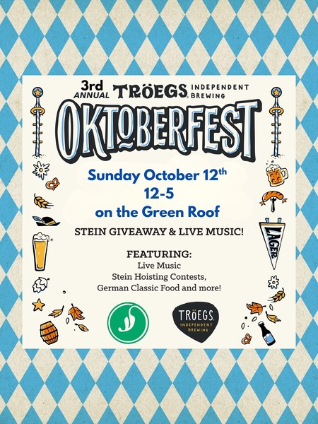 Tröegs Oktoberfest 2025 - On the Rooftop! Logo