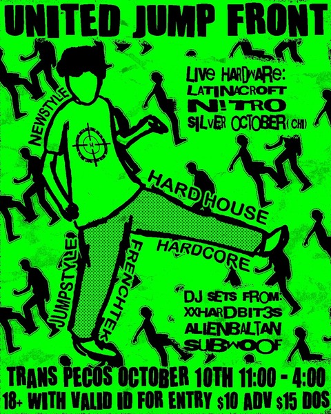 XXHARDBIT3S  / N!TR0 / LATINACROFT / ALIENBALTAN / SILVER OCTOBER / SUBWOOF  Logo
