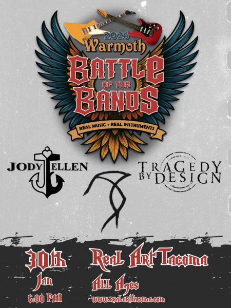 Warmoth Guitar Products Presents: 2026 Battle of the Bands Logo