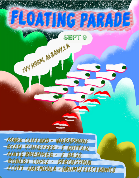 Scott Amendola’s Floating Parade Logo