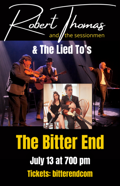 Robert Thomas & Sessionmen/ The Lied To's Logo
