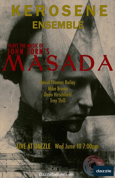 Kerosene Ensemble Plays the Music of Masada Logo