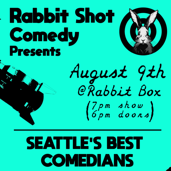 RABBIT SHOT COMEDY Logo