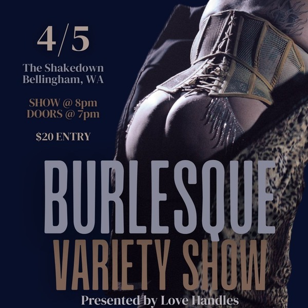Burlesque Variety Show Logo