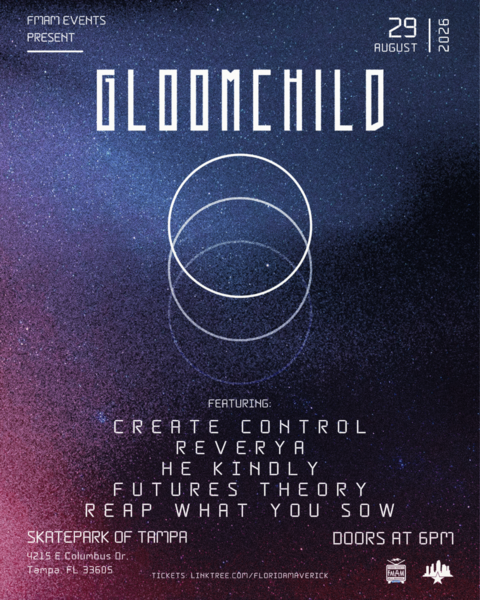 Gloomchild, Create Control, Reverya, He Kindly, Futures Theory & Reap What You Sow Logo