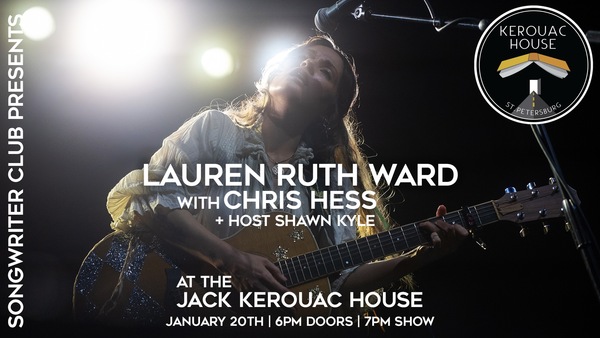 Songwriter Club Presents Lauren Ruth Ward, Chris Hess at the Kerouac House St.Pete Logo
