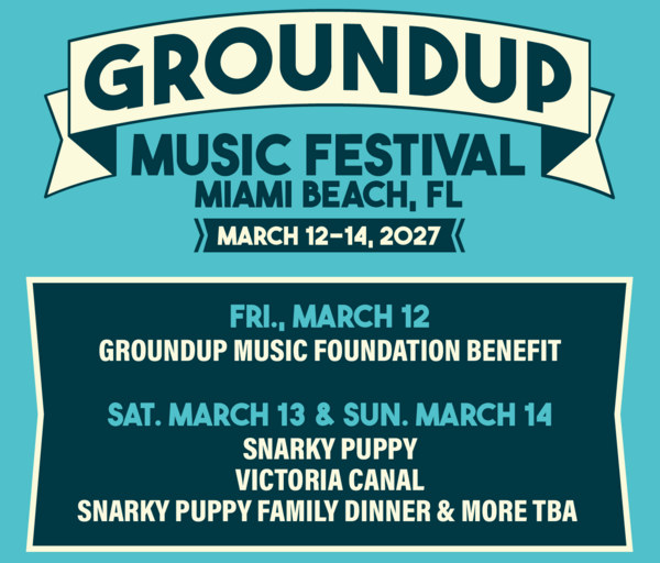 GroundUP Music Festival 2027 Logo