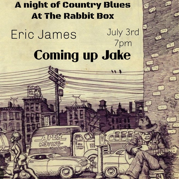 A Night of Country Blues ft. Eric James & Coming Up Jake  Logo
