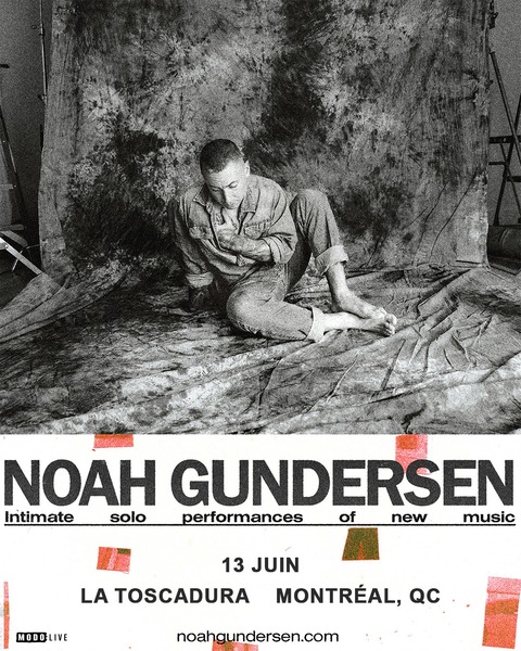 Noah Gundersen: Intimate Solo Performance of New Music Logo