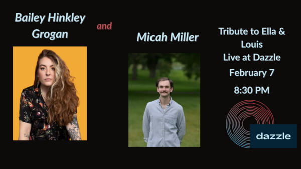 Bailey Hinkley Grogan & Micah Miller: Ella & Louis Tribute Logo