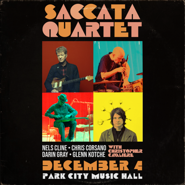 Saccata Quartet ft. Nels Cline, Chris Corsano, Darin Gray, Glenn Kotche Logo