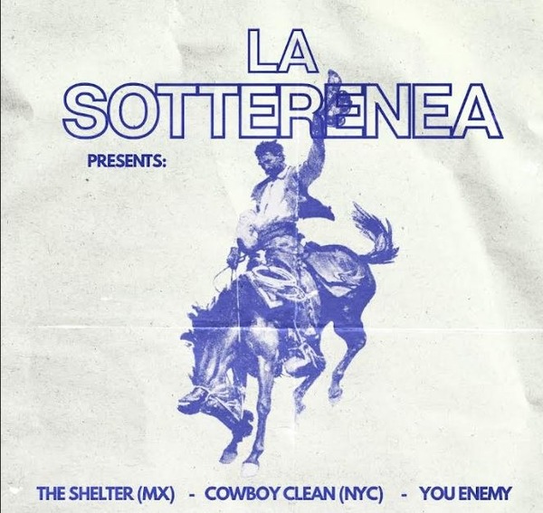 The Shelter, You Enemy, So Stram and Cowboy Clean at Sott! Logo