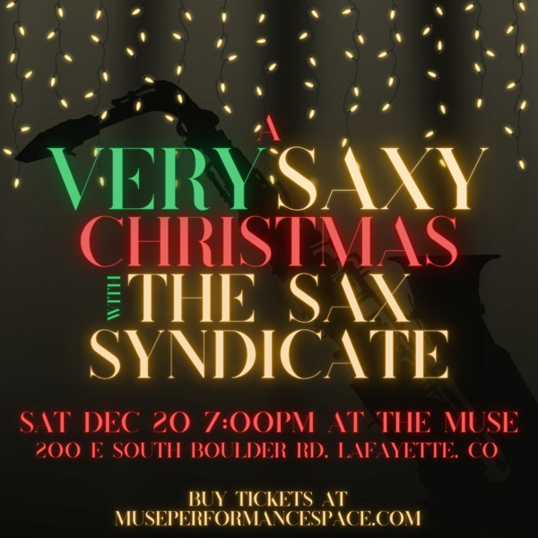 Sax Syndicate: A Very Saxy Christmas  Logo