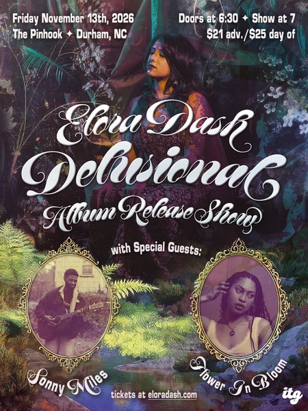 Elora Dash / Sonny Miles / Flower in Bloom  Logo