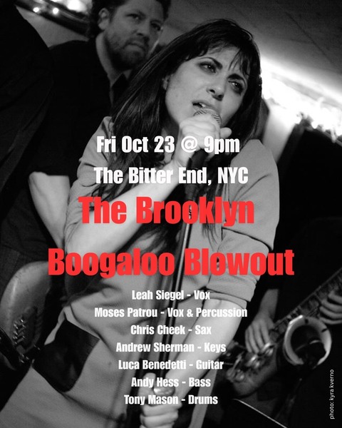 The Brooklyn Boogaloo Blowout Logo
