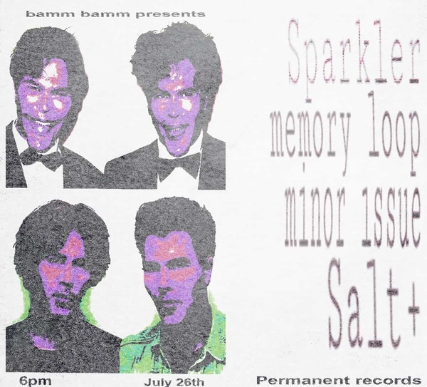 Salt+, Minor Issue, Memory Loop, Sparkler Logo