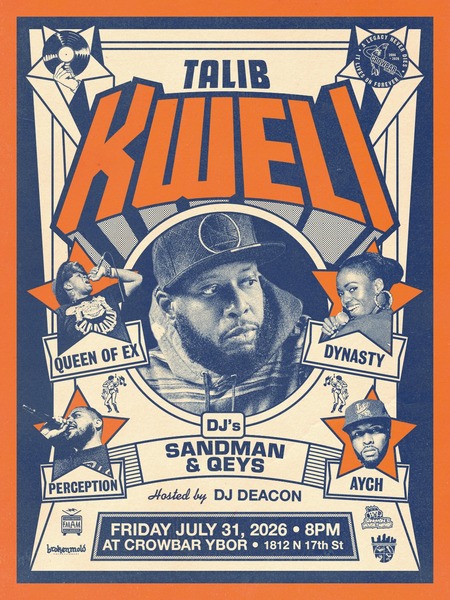 Brokenmold and FMAM Events Present Talib Kweli Logo