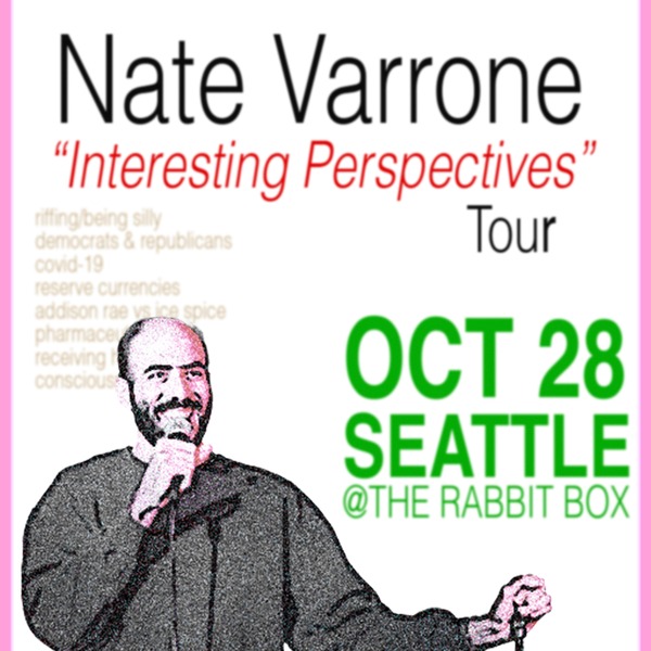 Nate Varrone ~ Interesting Perspectives Tour Logo
