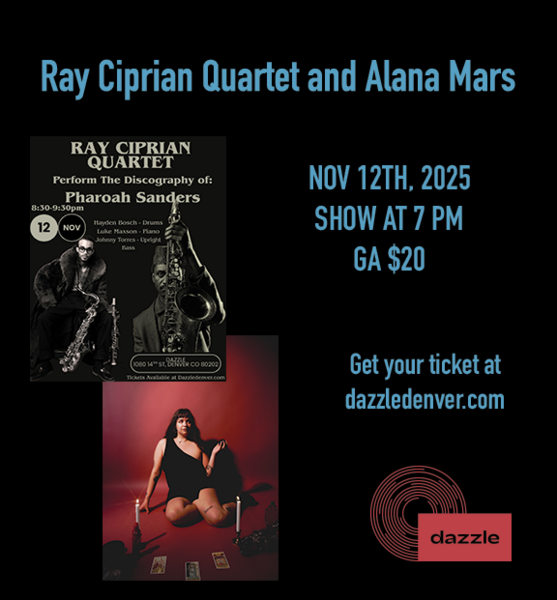 Ray Ciprian Quartet and Alana Mars Logo