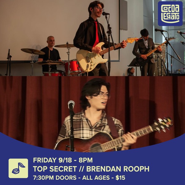 Top Secret // Brendan Rooph Logo