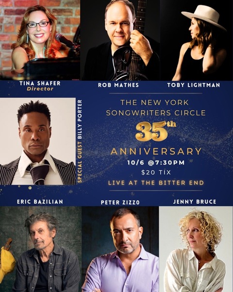 The New York Songwriters Circle 35th Anniversary Logo