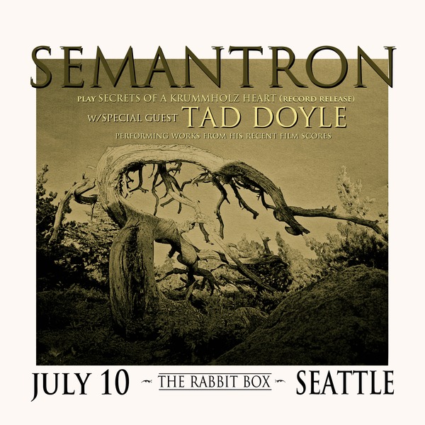SEMANTRON performs Secrets of Krummholz Heart Logo