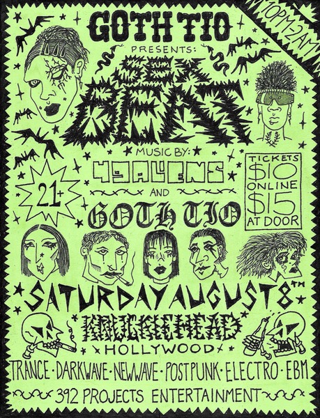 Sexbeat LA: A High Energy Goth Club Logo
