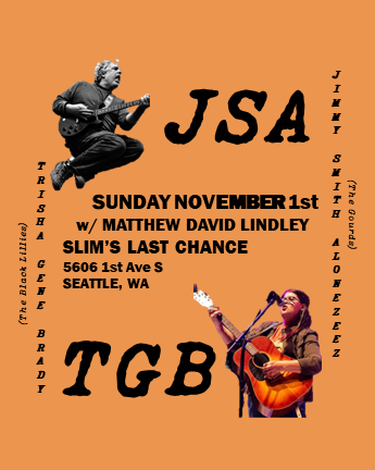 Jimmy Smith // Trisha Gene Brady // Matthew Lindley Logo